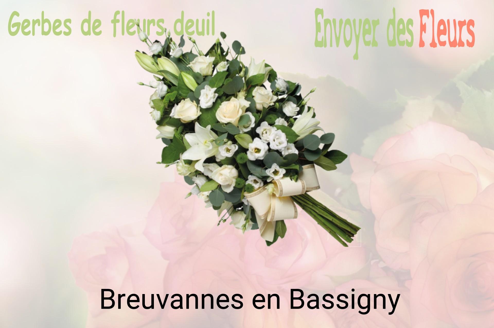 Gerbe de fleurs de deuil livrée à Breuvannes-en-Bassigny